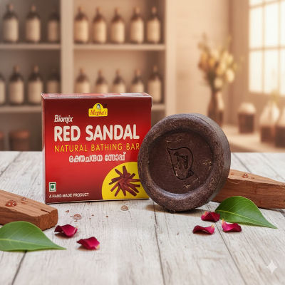 Red sandal soap